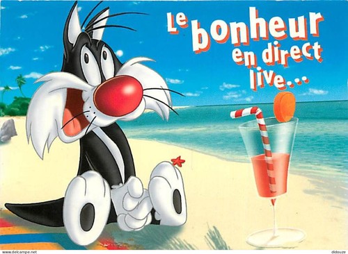 Carte postale bandes - postale,