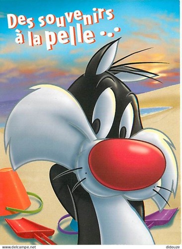 Carte postale bandes - -,