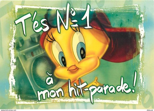 Carte postale bandes - postale,