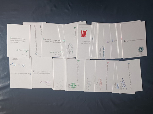 Gros lot plus 86 - 86, cartes