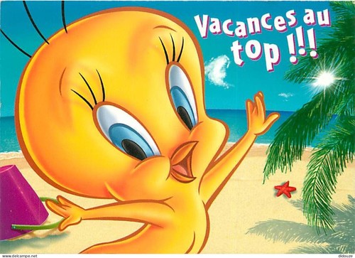 Carte postale bandes - postale,