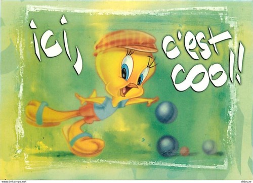 Carte postale bandes - postale,