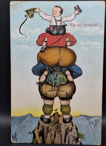 Carte postale drôle - , famille