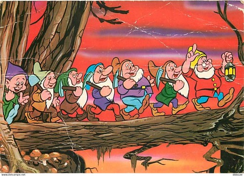 Carte postale disney - -,