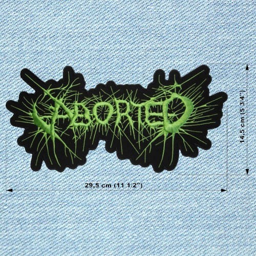 Avorté gros patch de - avorté,